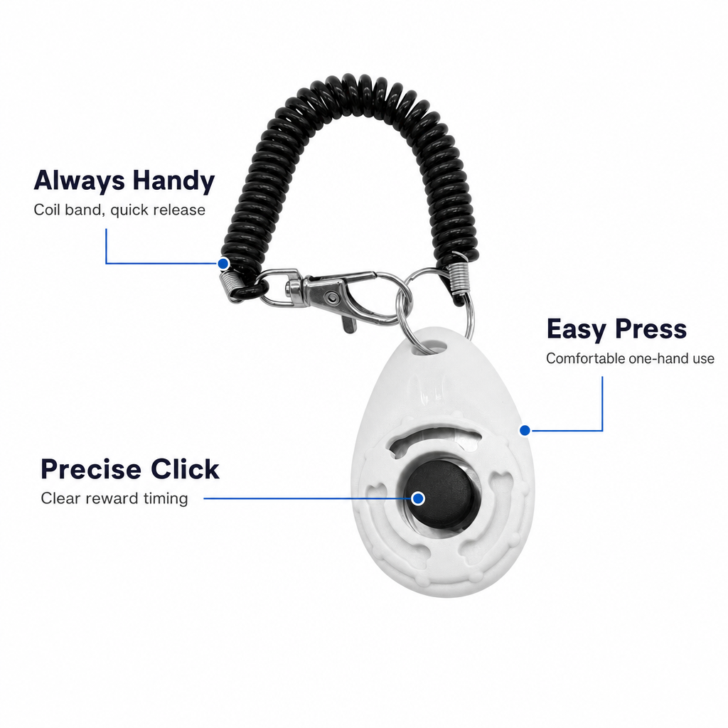 Dog Training Clicker - Portable Behavior Aid