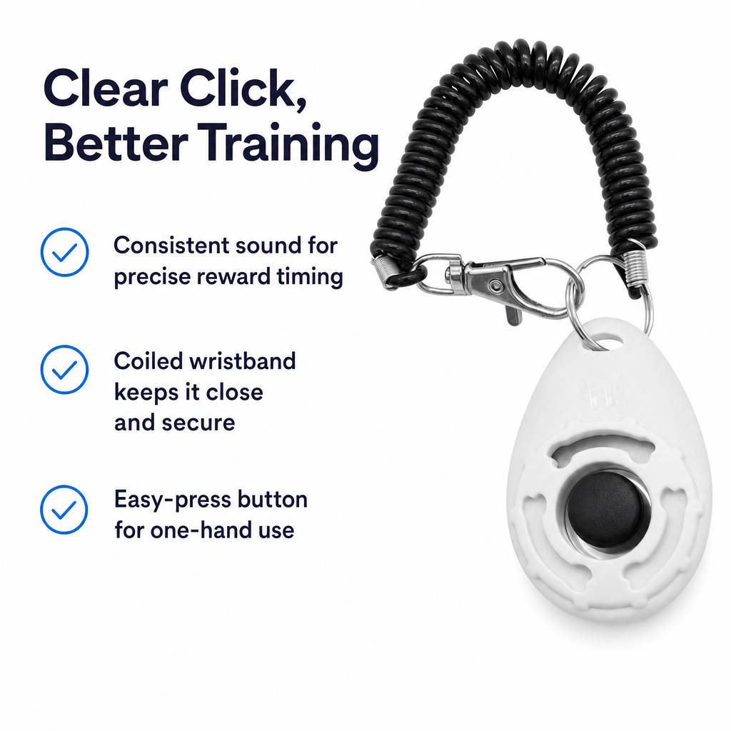 Dog Training Clicker - Portable Behavior Aid