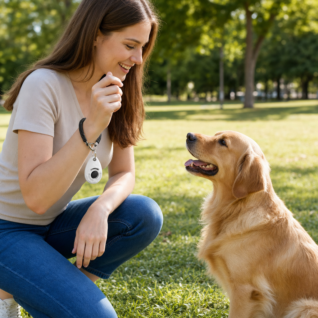Dog Training Clicker - Portable Behavior Aid