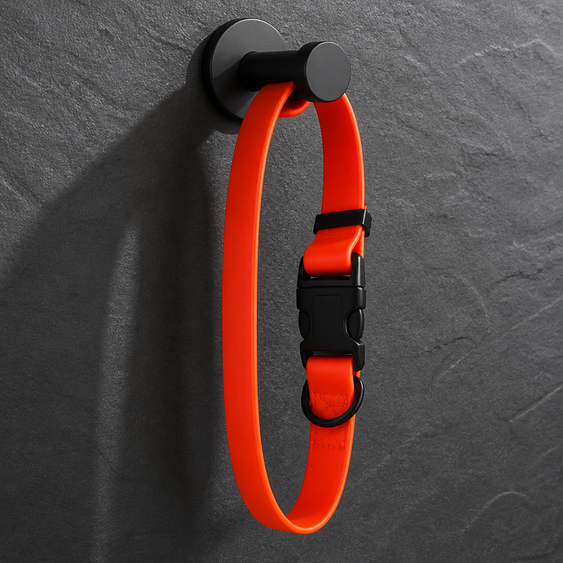 Waterproof PVC Dog Collar - Odor-Free & Adjustable